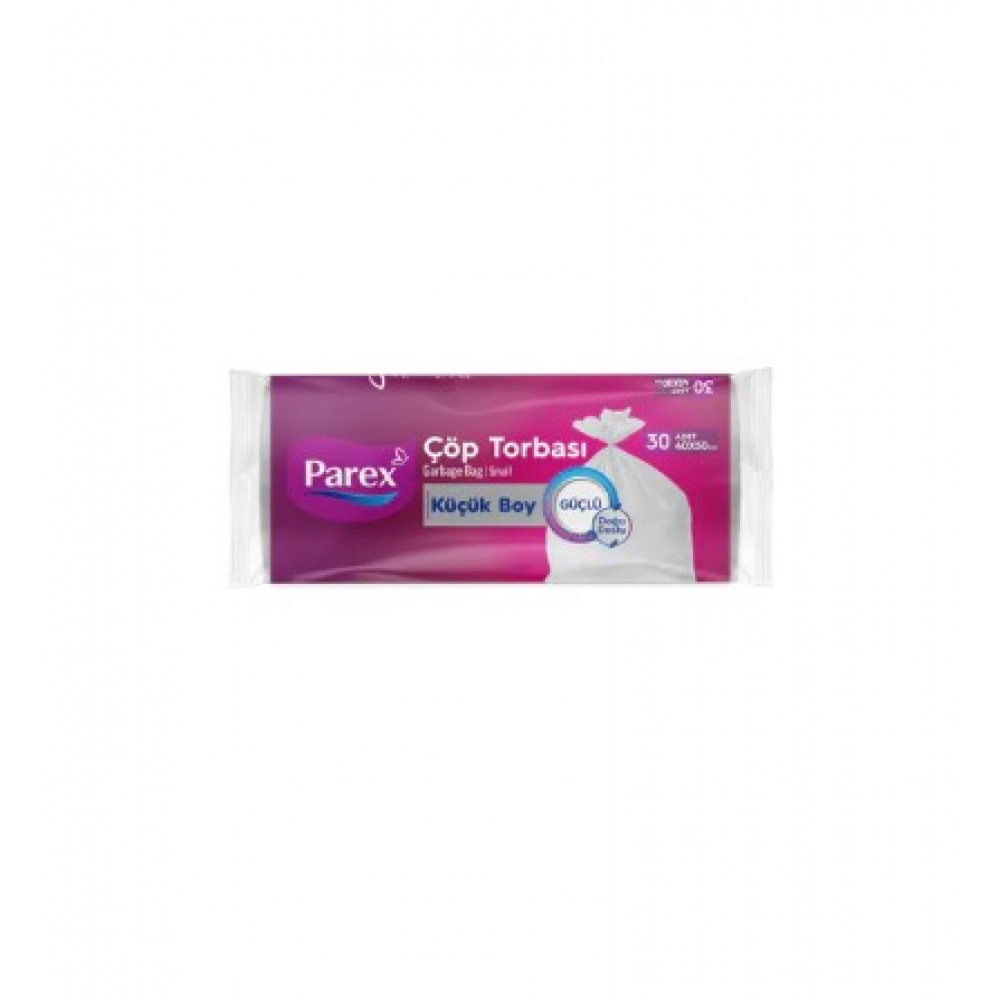 Parex GÜÇLÜ ÇÖP TORBASI KÜÇÜK BOY 30’LU